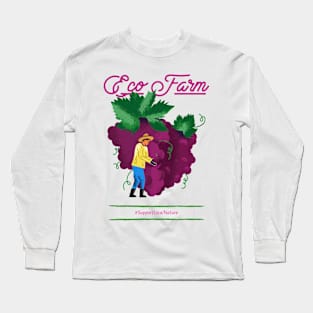 Eco Farmer Small Farm Long Sleeve T-Shirt